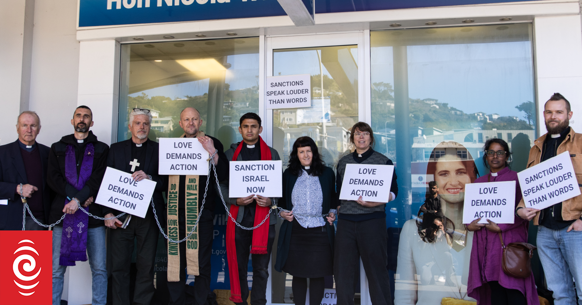 Priests end protest outside finance minister's office after 32 hours