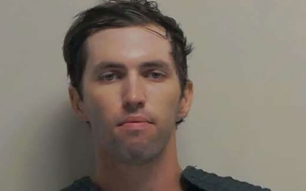 A mugshot released by the Utah Governor's Office shows Charlie Kirk shooting suspect Tyler Robinson.