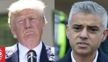 London mayor hits back at Trump, calls US president 'racist' and 'Islamophobic'