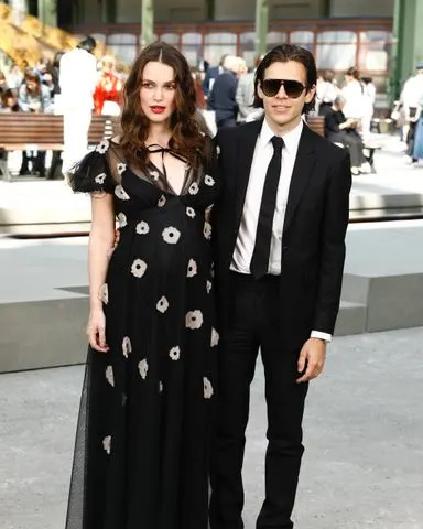 Julien M. Hekimian/Getty Images for Chanel Keira Knightley and James Righton at the Chanel Cruise 2020 Collection in May 2019.