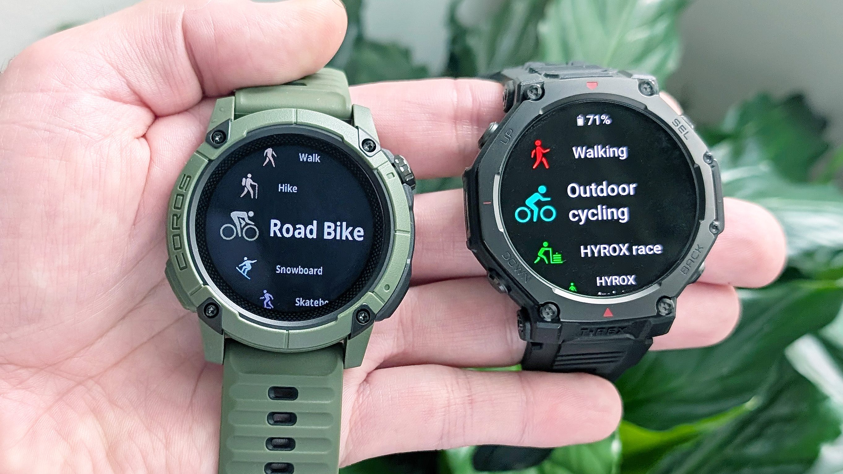 Coros Nomad and Amazfit T-Rex 3 Pro
