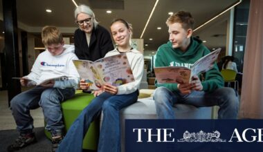 Ukrainian refugee children create space travel book to process war