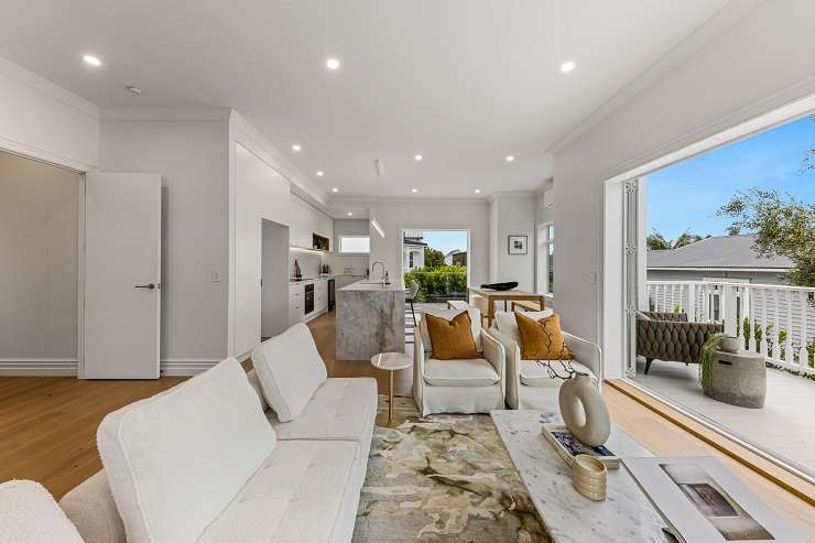 The four-bedroom renovated villa on St Michaels Avenue, in Auckland’s Point Chevalier, sold for $2.845m. Photo / Supplied