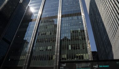 S&P/TSX composite index in record territory as it tops 30,000 in early trading