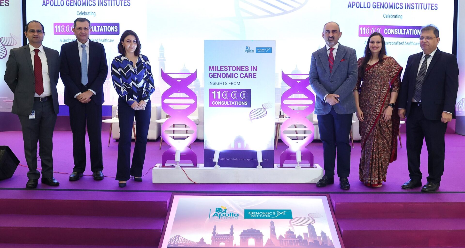 Apollo Hospitals Achieves 11,000 Genomic Consultations Milestone.