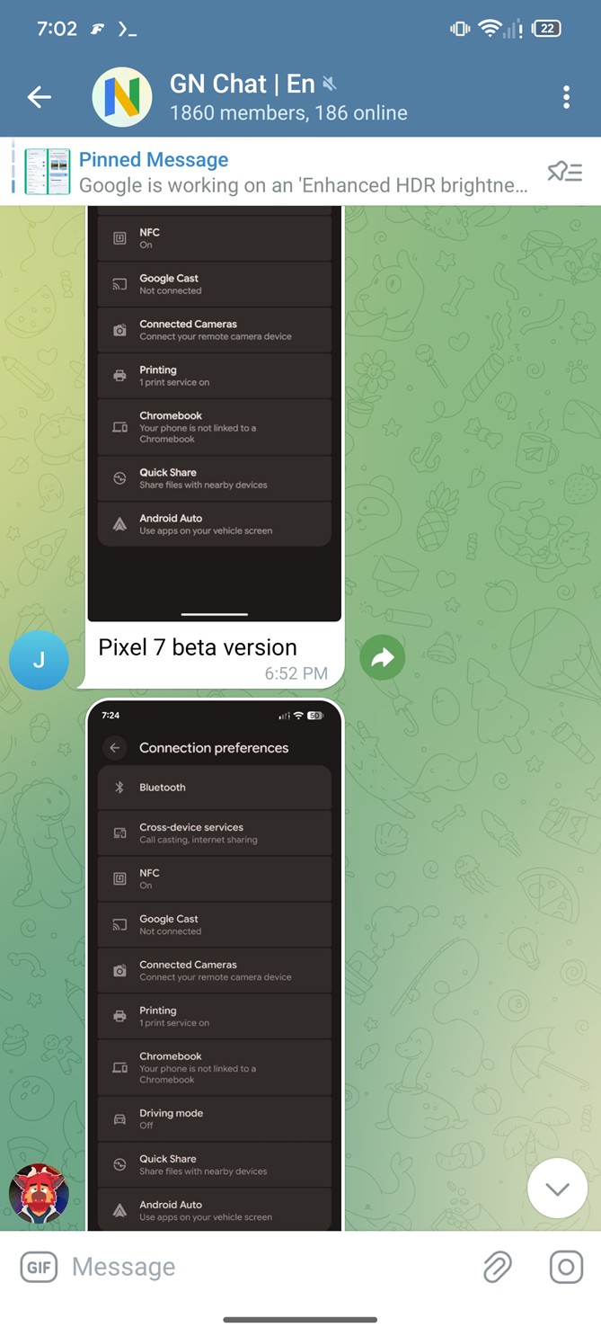 Connected Cameras On Older Pixels Telegram