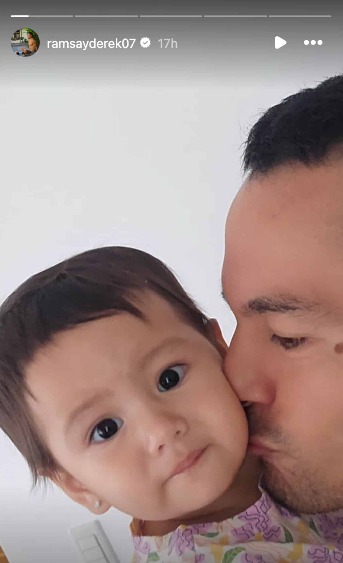 Derek Ramsay reunites with daughter Liana after Bali retreat