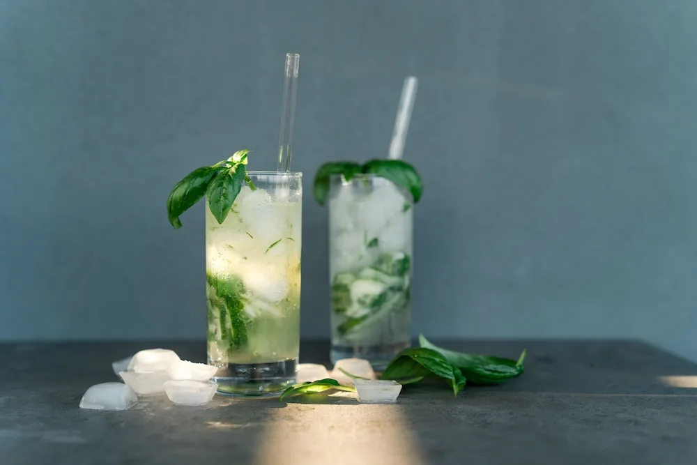Thai Basil Gin and Tonic