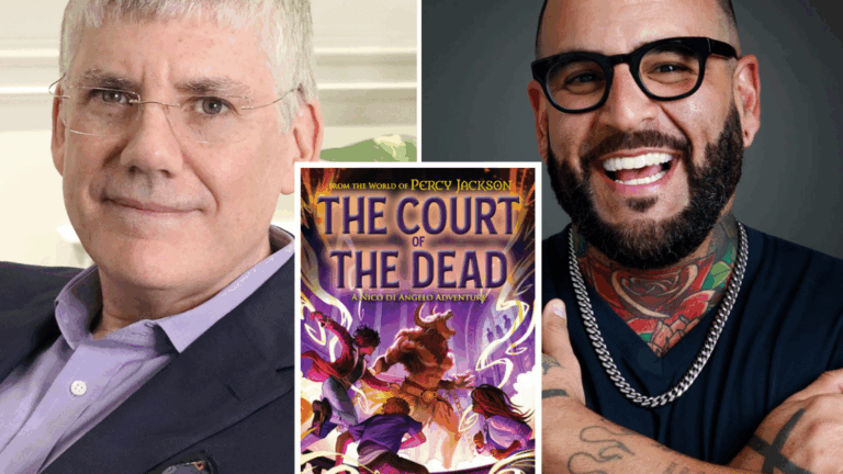 Rick Riordan and Mark Oshiro release new Percy Jackson sequel