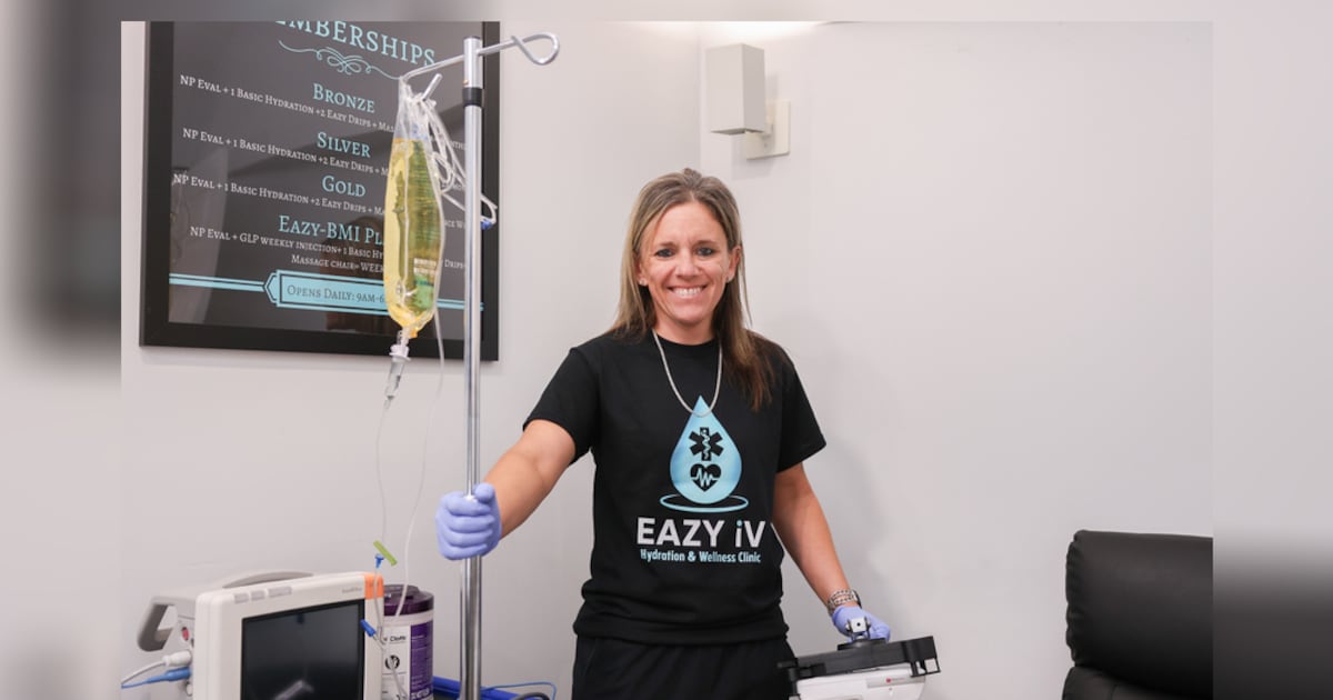 Eazy IV brings holistic wellness infusions to uptown Centerville