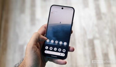 Google Pixel 10 Pro screen.