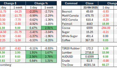 Daily Market Wire 23 September 2025