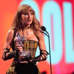 Taylor Swift at the 2024 MTV Video Music Awards held at UBS Arena on September 11, 2024 in Elmont, New York.