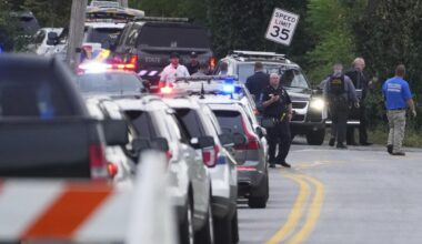 Five cops shot, three dead, in Pennsylvania
