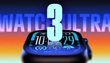 An Apple Watch Ultra with the number 3 over the top of it.