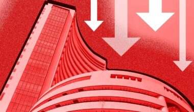 At 9:16 am, the BSE Sensex slipped 119.49 points, or 0.14 per cent, to 82,894.47 after dropping as much as 276 points in early trade.