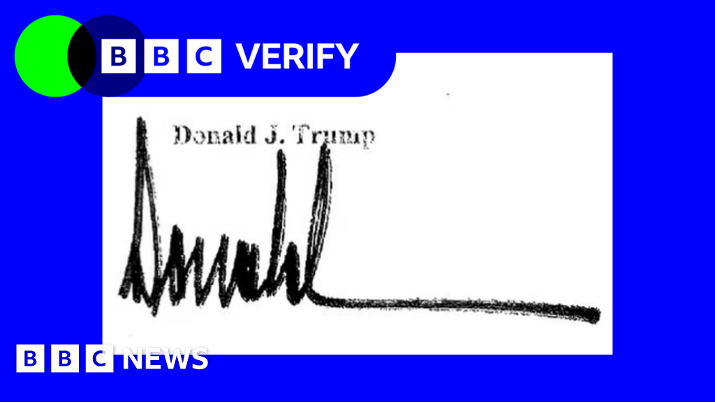 What do we know about alleged Trump signature on Epstein letter?