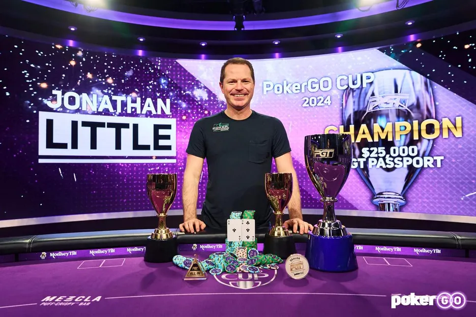 Jonathan Little won the $25k PokerGO Cup event for $453,750 in February