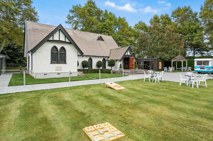 The Brantwood Arms can be found inside the internationally recognised Trott's Garden. Photo / Supplied