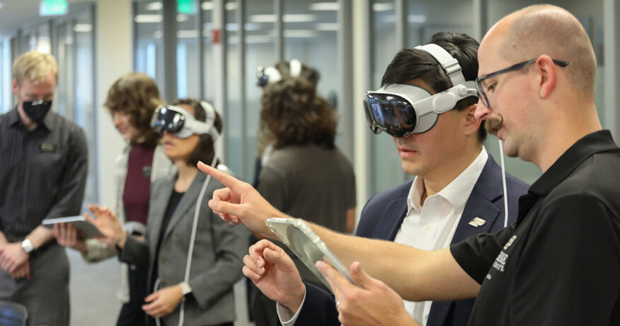 Purdue celebrates opening of Spatial Computing Hub 