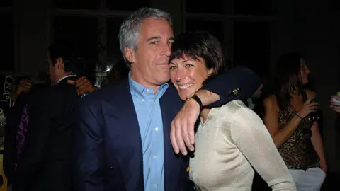 Getty Images Jeffrey Epstein and Ghislaine Maxwell 