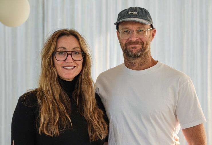 Alex and Corban Walls's trophy home on Island Bay Road, in Beach Haven, Auckland, sold under the hammer today after strong biddding. Photo / Supplied