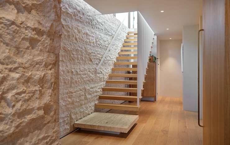 Alex and Corban Walls's trophy home on Island Bay Road, in Beach Haven, Auckland, sold under the hammer today after strong biddding. Photo / Supplied