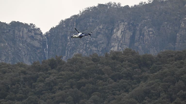 Dezi Freeman, 56, remains on the run after allegedly shooting dead two police officers.