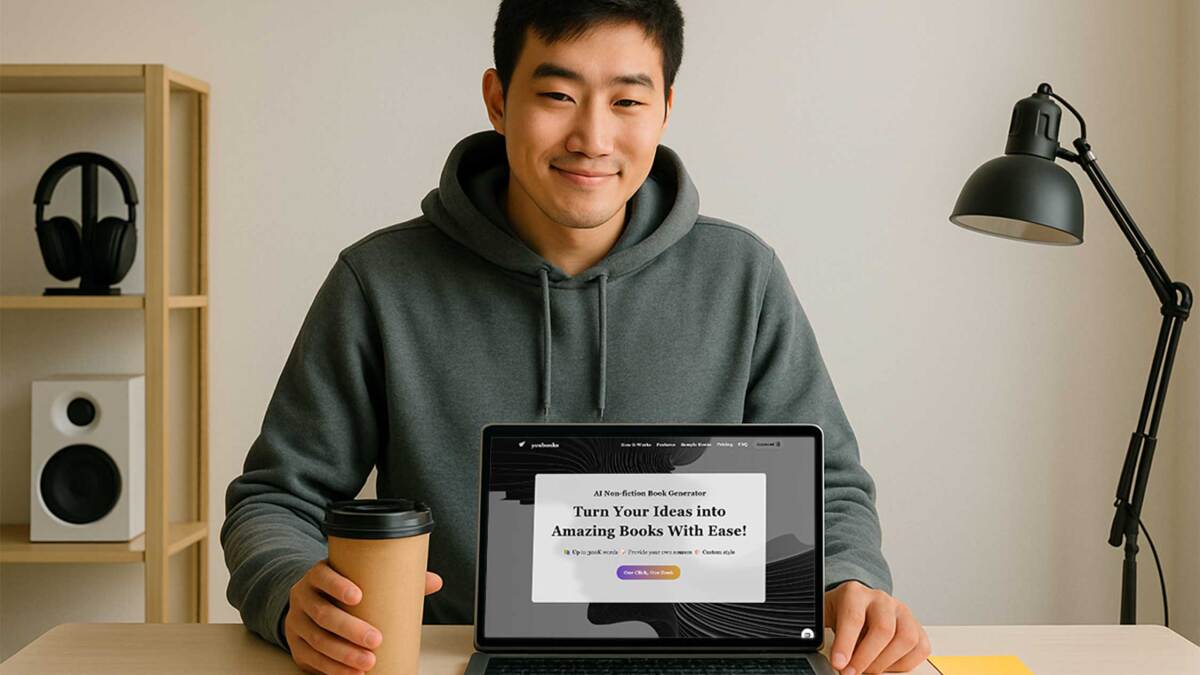 Best AI book writing app deal: Lifetime access to YouBooks AI for $49