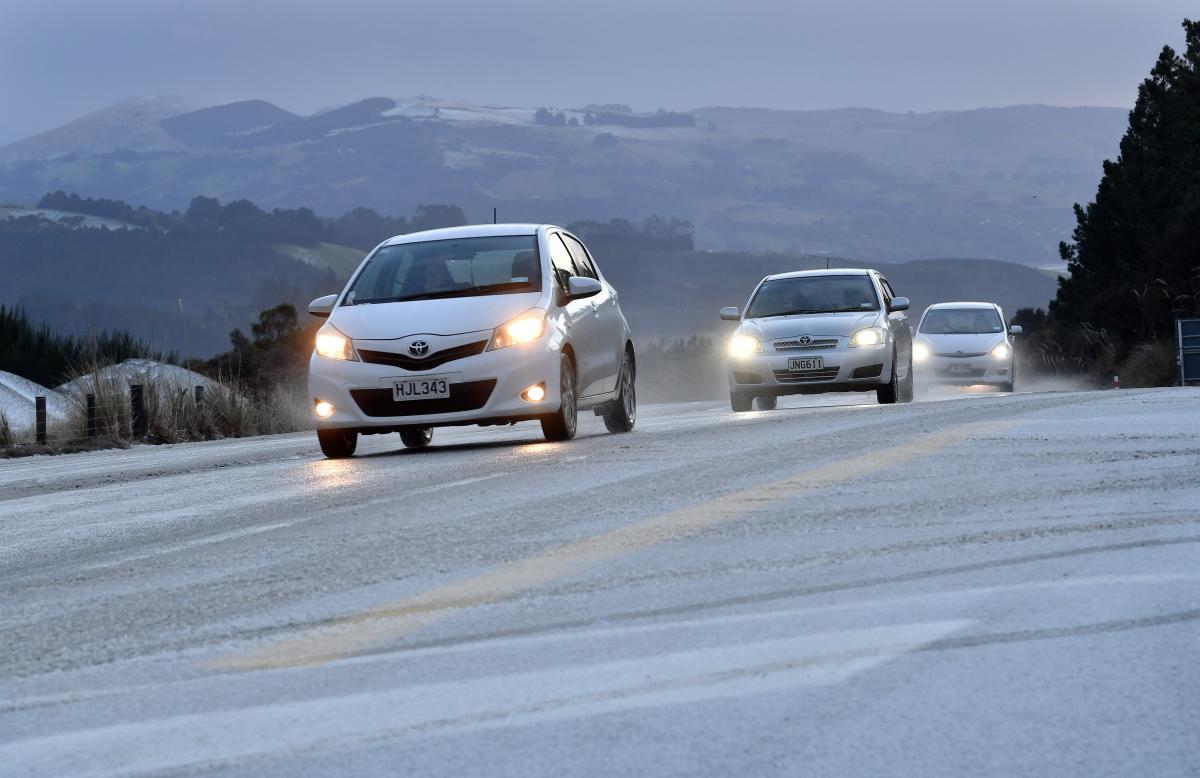 South in for wintery blast with low snow, strong winds