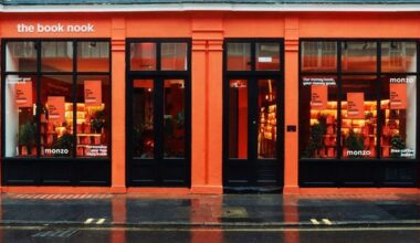 Money Maintenance On Offer At Monzo's Orange Pop Up Book Nook