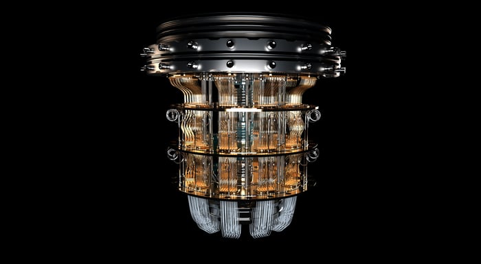 A quantum computing reactor.