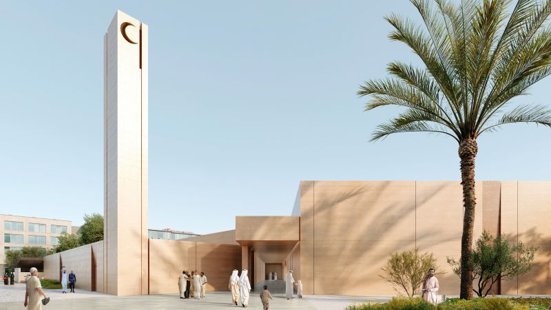 ‘World’s first net-zero energy mosque’ is made with mud and solar panels