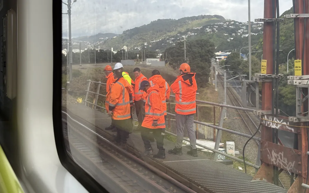 Passengers trapped on Wellington train 'peeing in bags'