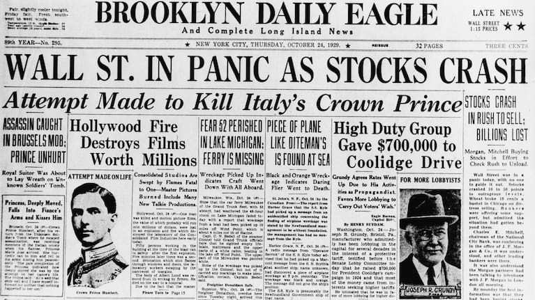 The traumatic effects of the Great Depression of the 1930s have been felt through generations. 