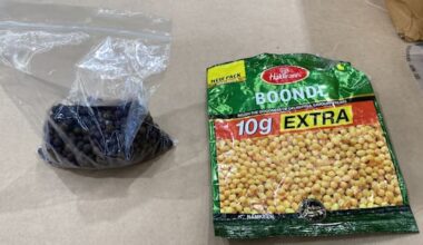Man arrested after 10kg of kamini pills found in snack packets