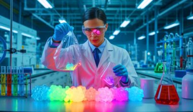 Illustration of a plastic bag floating in the ocean.