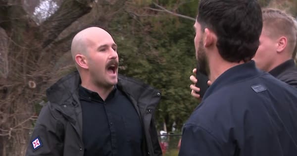 NZ-born neo-Nazi leader guilty of intimidating police officer