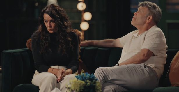 Anita and Paul from MAFS on the couch for commitment ceremony