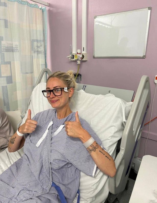 Jessie in hospital