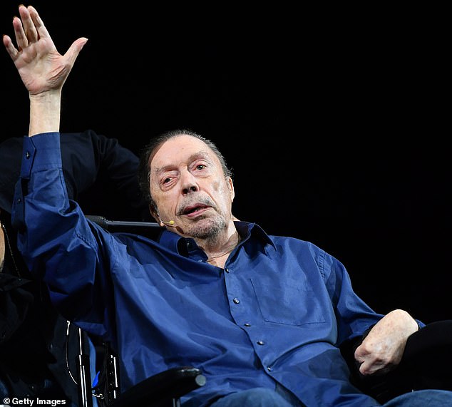 Tim Curry revealed he has problems with his left leg as he shared a rare health update
