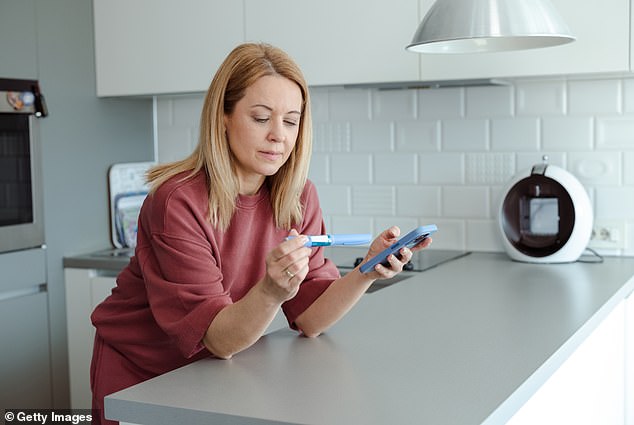 A woman has revealed on Reddit the surprising way restaurants and gas stations have reacted to her weight loss drug-driven transformation (stock photo)