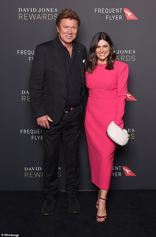 Today show stars Richard Wilkins and Sarah Abo (both pictured) were also in attendance