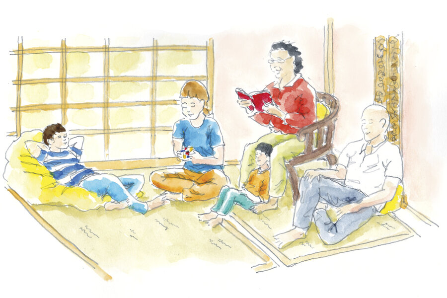 When the storms of life loom, my family finds refuge in reading