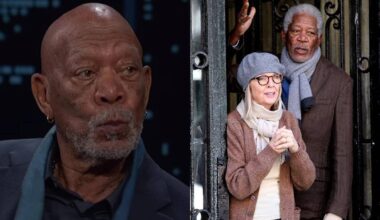 Morgan Freeman learns he was Diane Keaton's best kiss: Watch his reaction