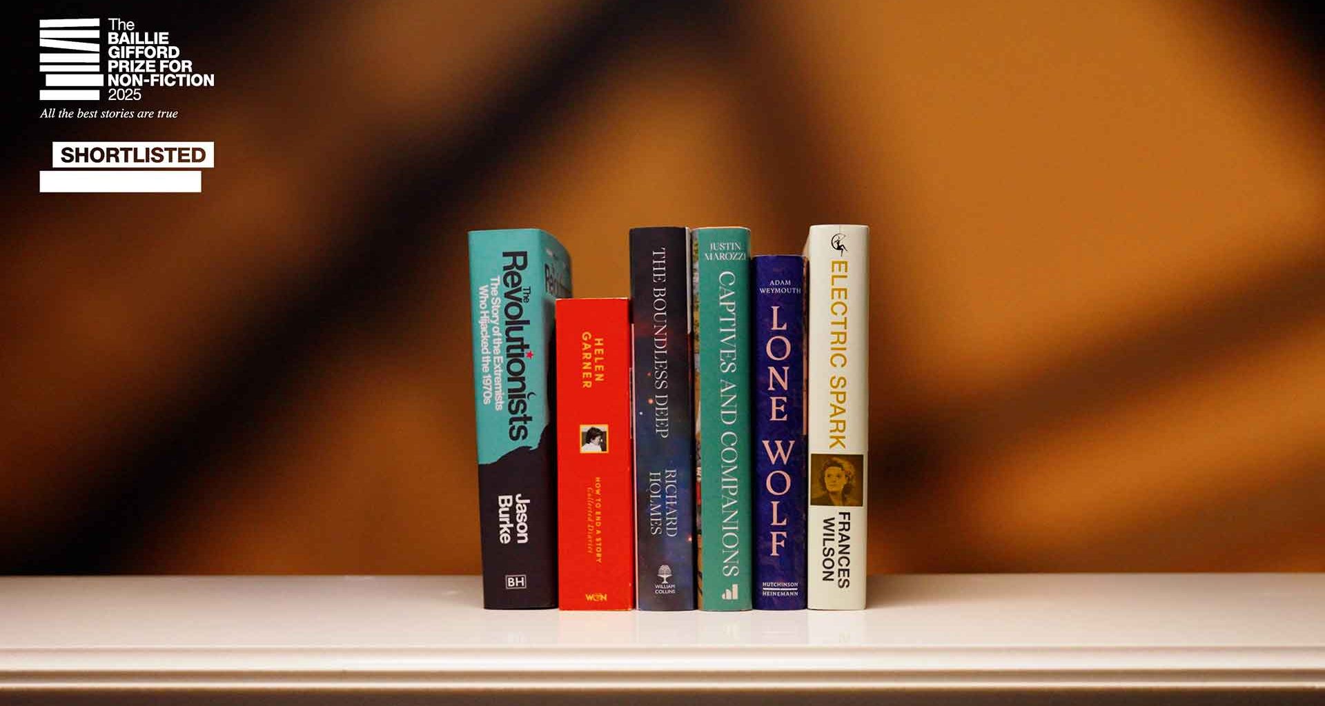 Baillie Gifford Prize for Non-Fiction 2025 shortlist revealed