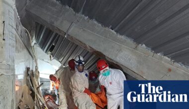 Indonesian school collapse: death toll rises to 14 as crews pull more bodies from rubble | Indonesia