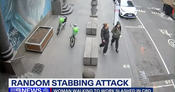 Alleged stabber charged over random Melbourne CBD attack