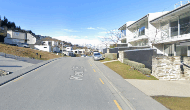 Police at scene of Queenstown sudden death