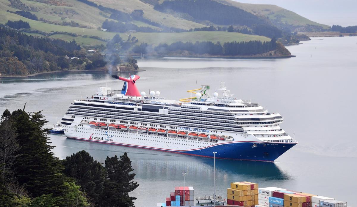 First of season's cruise ships docks in Dunedin